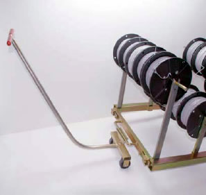 Easy-Truk for use with all Easy-Kary Wire Reel Holders