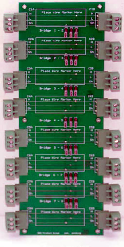 Audio Demarcation System, 8 Circuit, Low Level