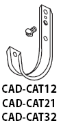 Category 5 Cable Mount 3/4"